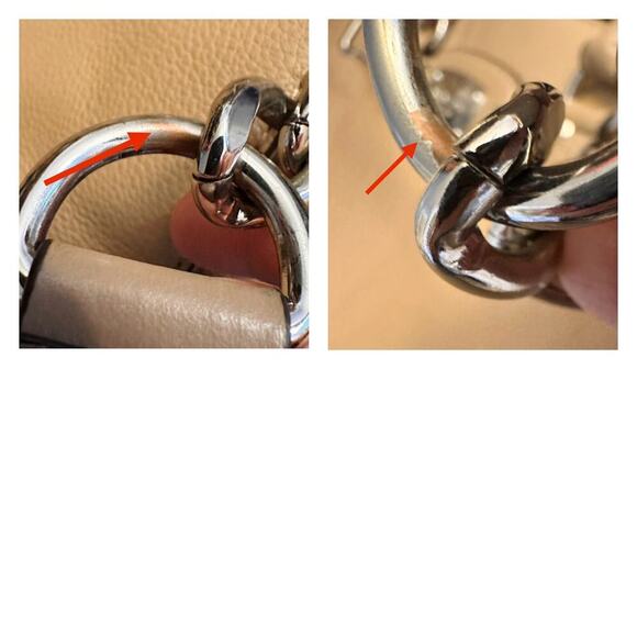 EUC Michael Kors Pebbled Leather Hamilton East West Satchel - Picture 8 of 8